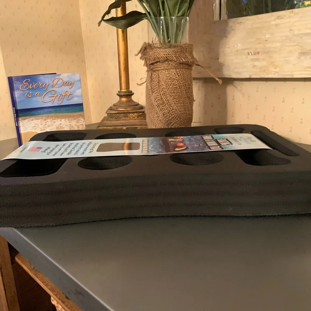 Polar Whale, NEW NEVER UNWRAPPED, floating food and drink tray. BLACK.